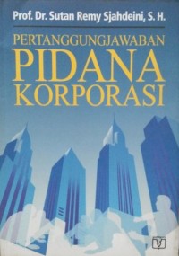 Image of Pertanggungjawaban pidana korporasi
