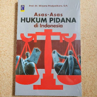 Image of Asas-asas hukum pidana di indonesia