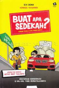 Image of Buat Apa Bersedekah? : nabung pahala atau pamer harta?