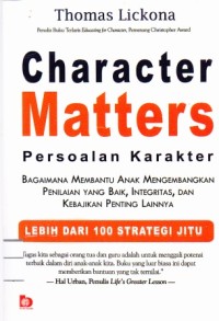 Image of Character Matters (Persoalan Karakter)