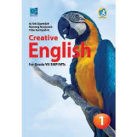 Image of Creative English for grade vii smp/mts