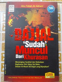 Image of Dajjal Sudah Muncul Dari Khurasan