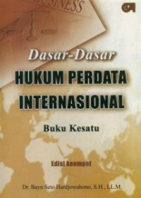 Image of Dasar-dasar hukum perdata internasional