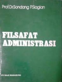 Image of Filsafat Administrasi