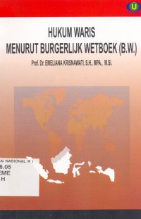 Image of Hukum waris menurut burgelijuk wetboek (B.W)