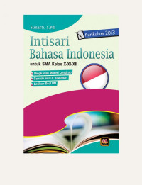 Image of Intisari bahasa indonesia