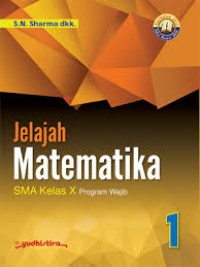 Image of Jelajah matematika program wajib kls X