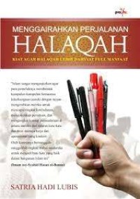 Image of Menggairahkan perjalanan Halaqah