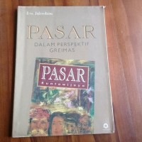 Image of Pasar dalam perspektif greimas