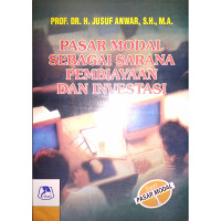 Image of Pasar modal sebagai sarana pembiayaan dan inventasi