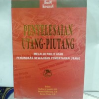 Image of Penyelesaian utang-piutang