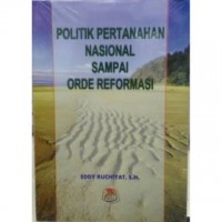 Image of Politik Pertahanan Nasional Sampai Orde Reformasi
